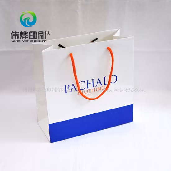 Печать на бумаге по индивидуальному заказу для подарочных пакетов Grament Packaging