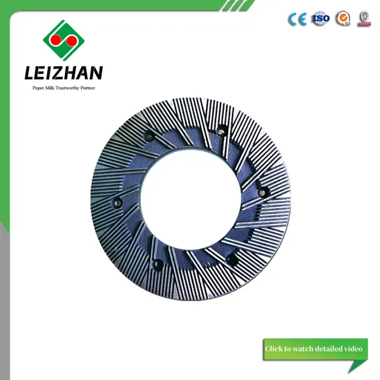 Сварная литая двухдисковая плита из легированной стали для производства бумажной массы