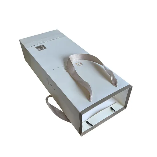 Подарочная коробка для красного вина с настраиваемым логотипом, ручная подарочная сумка для одинарных/двойных бутылок вина для выставок и рекламных акций